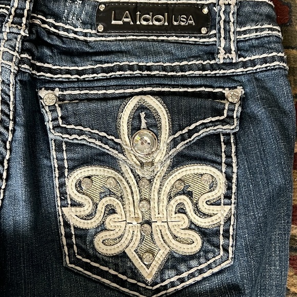 LA idol jeans size 13 - Picture 5 of 7